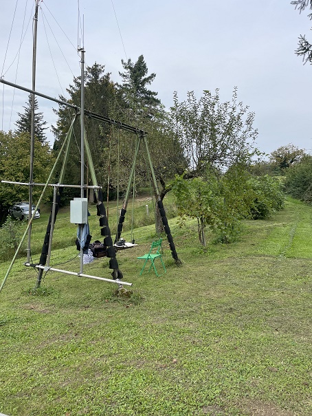 Portabel QTH im Garten, Galgenberg, Lahr